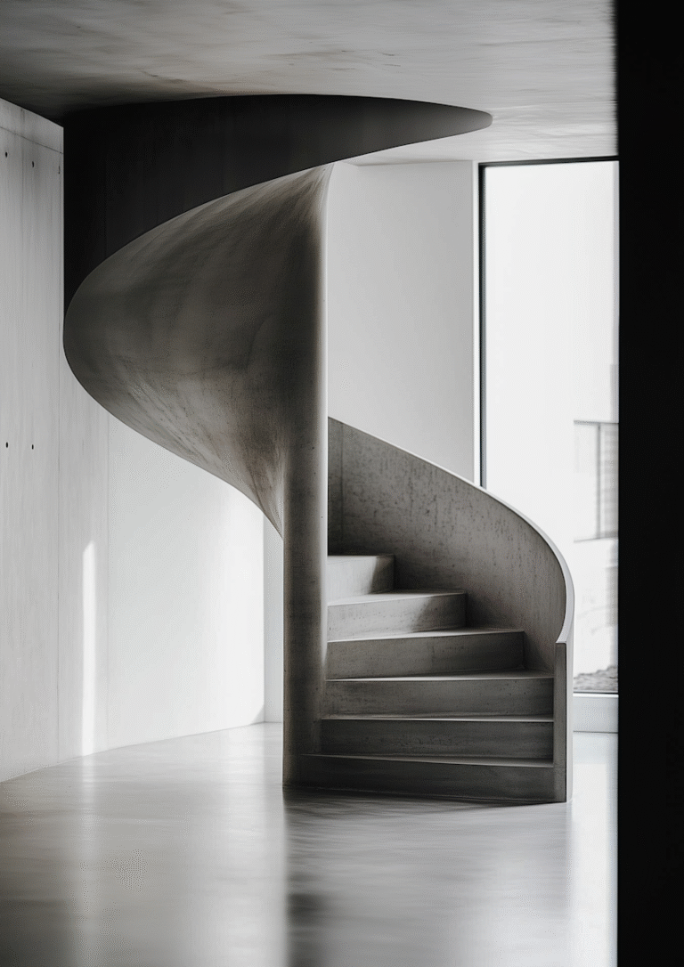 Spiral Staircase in Natural Light (1)